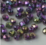 Zdjęcie - Fire Polish Iris Purple (21495JT) 4mm
